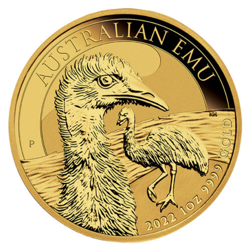 Australijski emu 1 oz - Złota moneta bulionowa 1 uncja 100 AUD