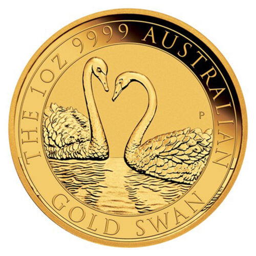Australijski łabędź 1 oz - Złota moneta bulionowa 1 uncja 100 AUD