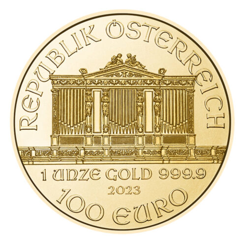 Filharmonik Wiedeński 1 oz - Złota moneta bulionowa 1 uncja 100 EUR