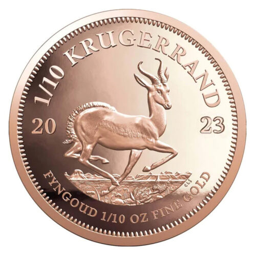 Krugerrand 1/10 oz - Złota moneta bulionowa 1/10 uncji